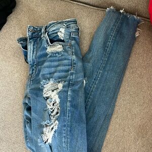 American Eagle Distressed Skinny Jeans